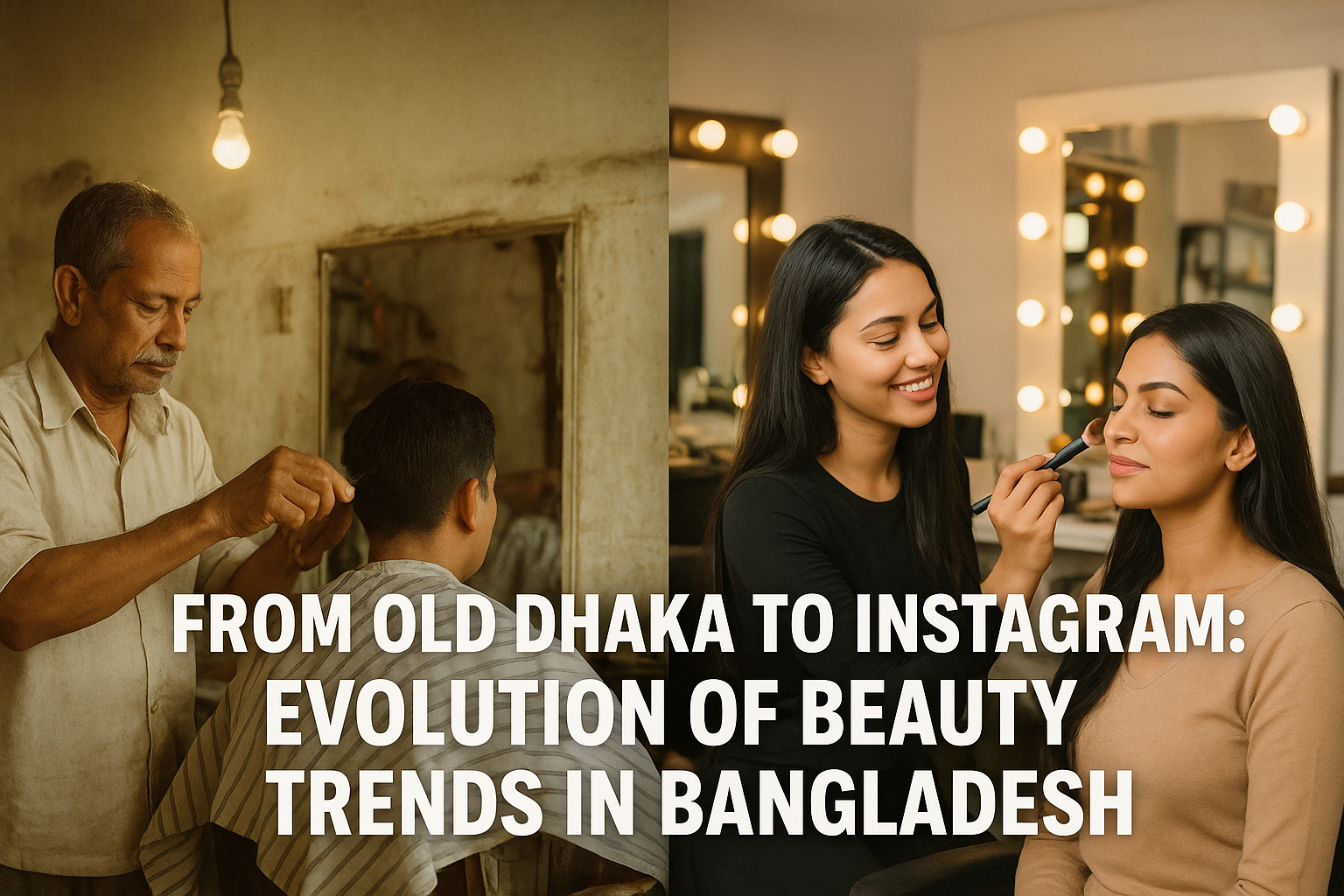From Old Dhaka to Instagram: Evolution of Beauty Trends in Bangladesh