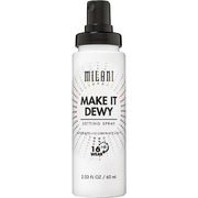 Milani Make It Dewy 16Hr Setting Spray Hydrate Illuminate Set 60ml