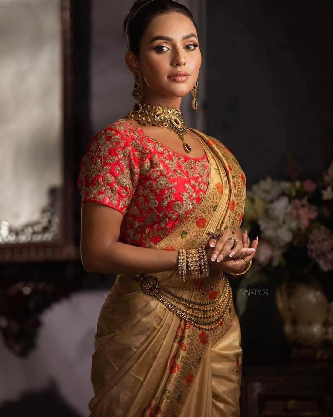 দেশীয় শাড়িতে ঈদ