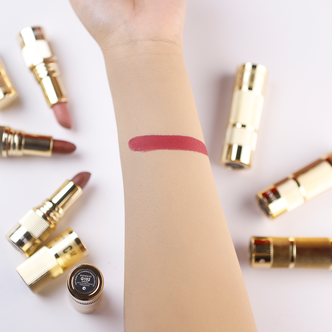 Guerniss Soft Burnt Matte Lipstick – Best Long-Lasting Matte Lipstick