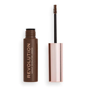 Makeup Revolution Brow Gel - Dark Brown 6ml