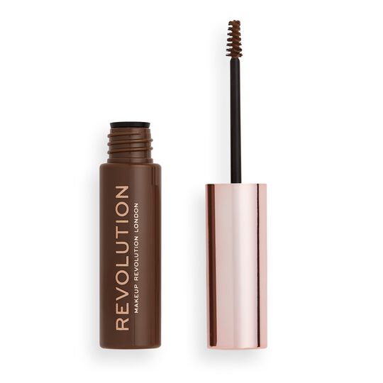 Makeup Revolution Brow Gel - Dark Brown 6ml