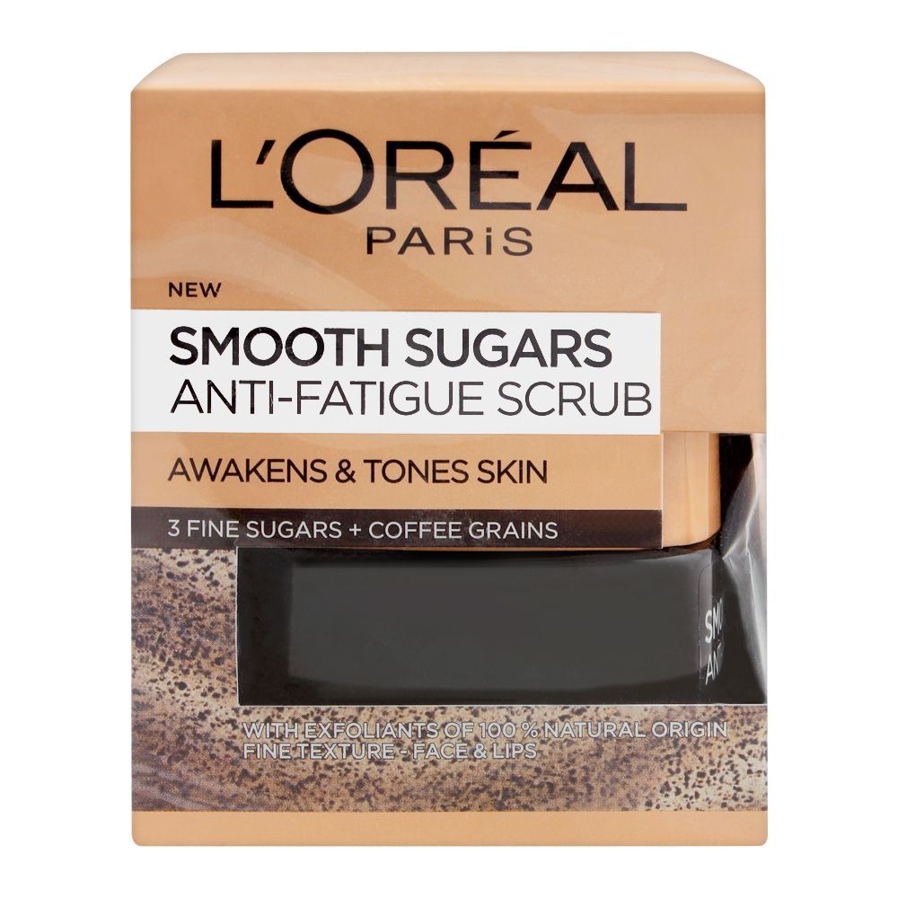 L'Oreal Paris Smooth Sugars Nourish Cocoa Face and Lip Scrub 50 ml