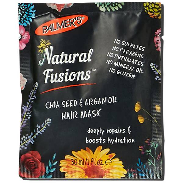 Palmers Natural Fusions Chia Seed & Argan Hair Mask 60G