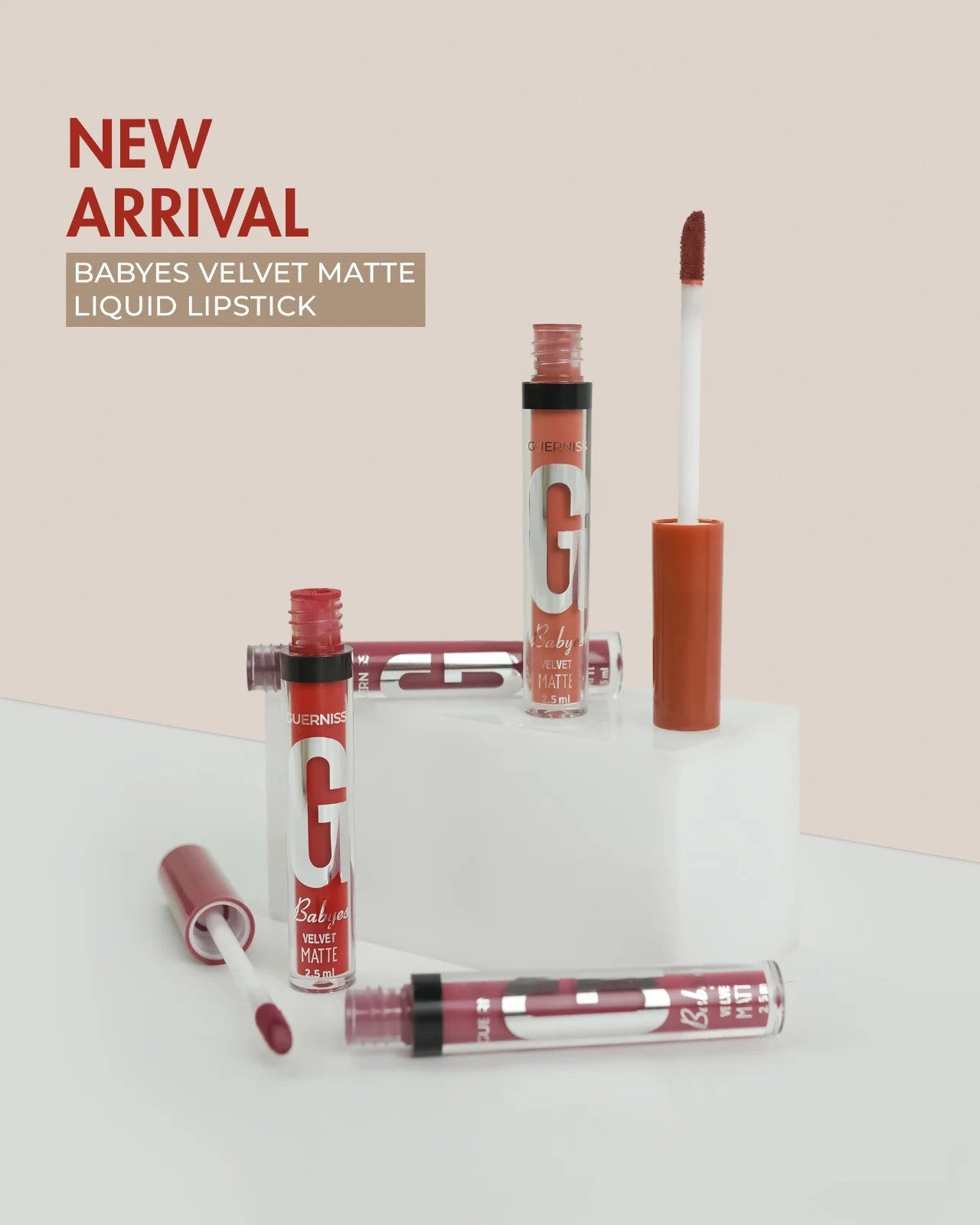 Guerniss Babyes Velvet Matte Liquid Lipstick