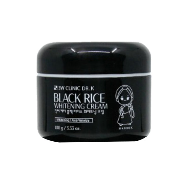 3W Clinic Dr. K Black Rice Whitening Cream