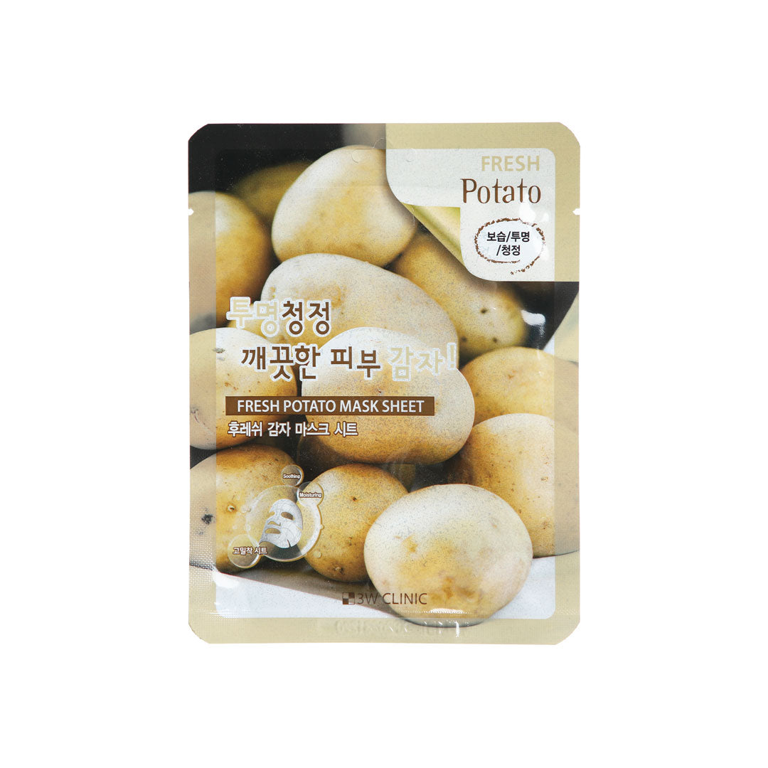 3W Clinic Fresh Potato Mask Sheet 23g
