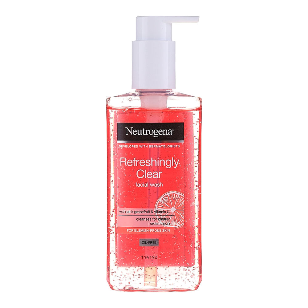 NEUTROGENA Refreshingly Clear Facial Wash.