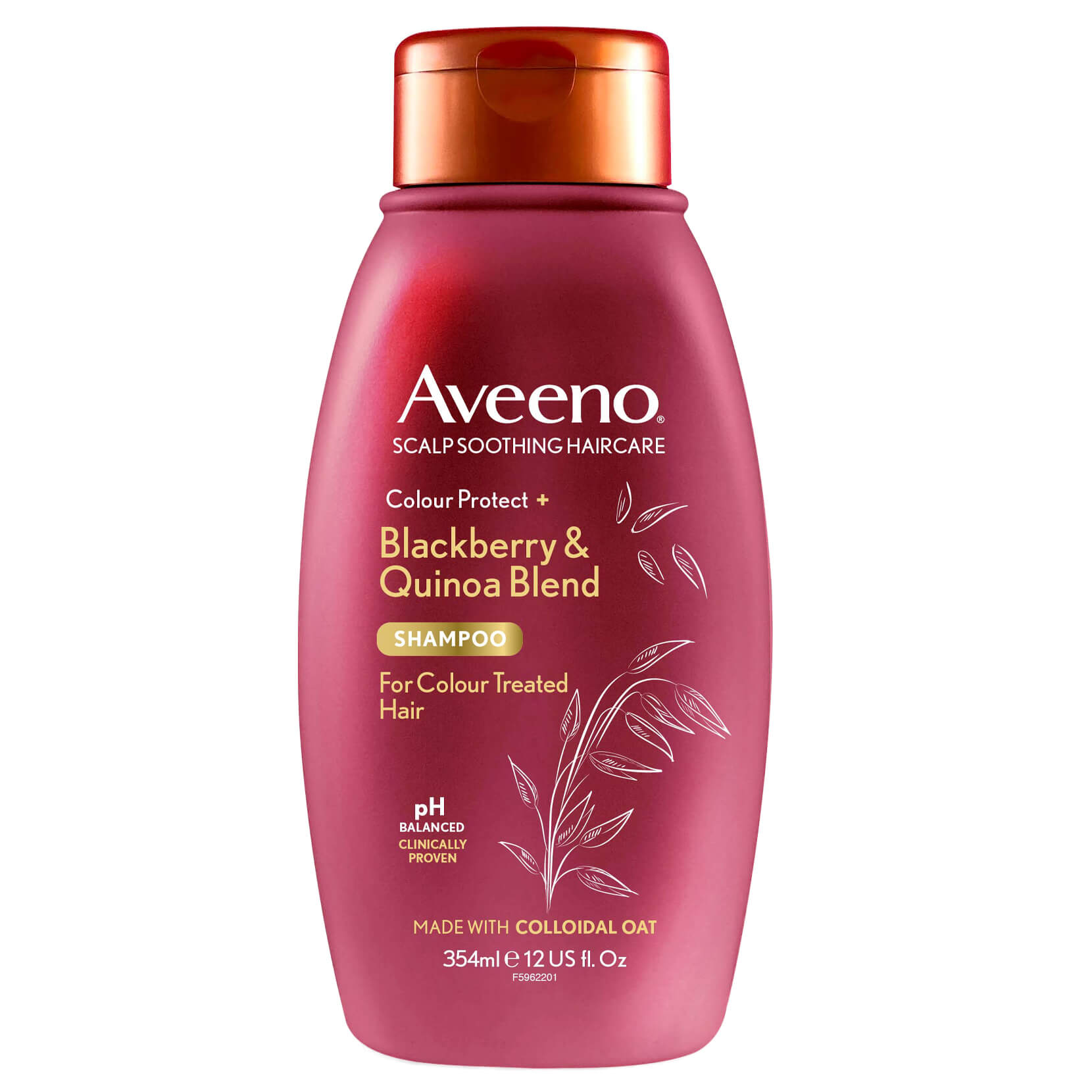 Aveeno Blackberry & Quinoa Blend Shampoo 354ml