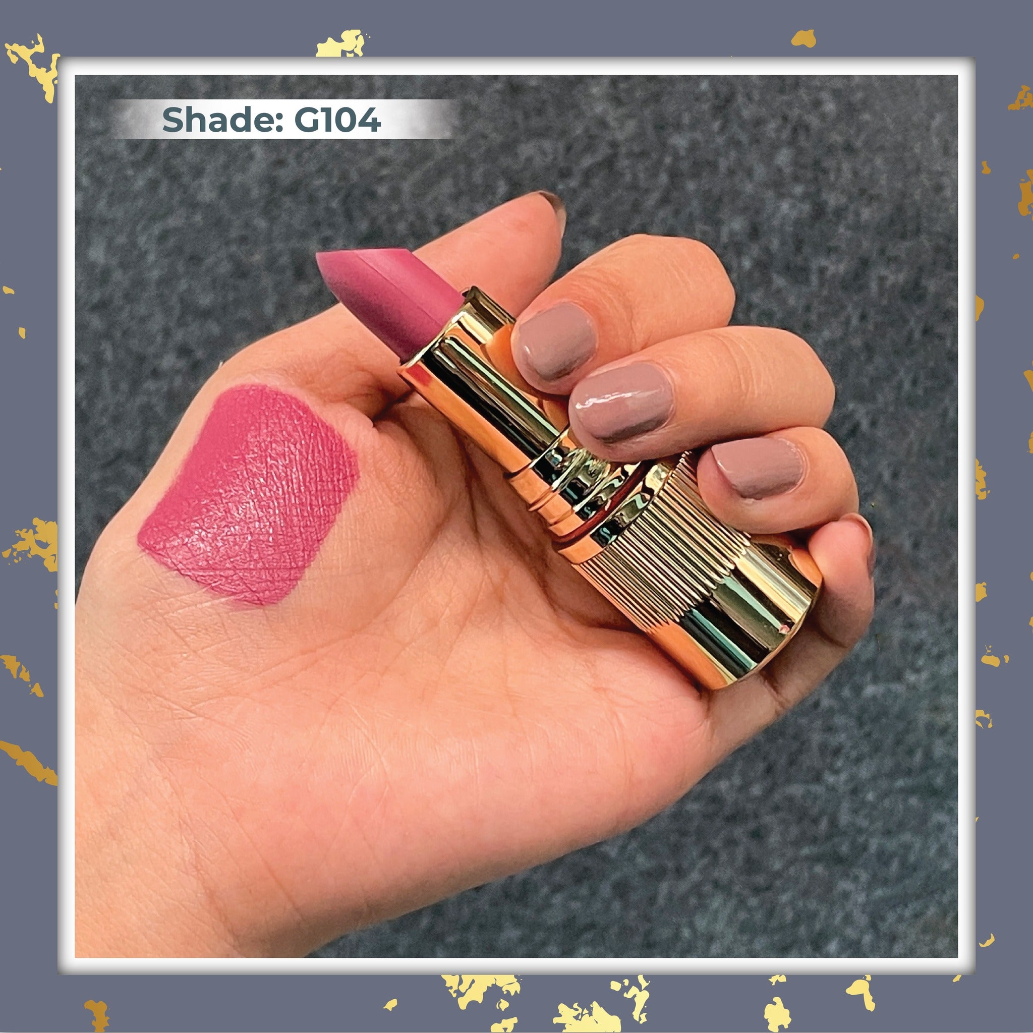 Guerniss Soft Burnt Matte Lipstick – Best Long-Lasting Matte Lipstick