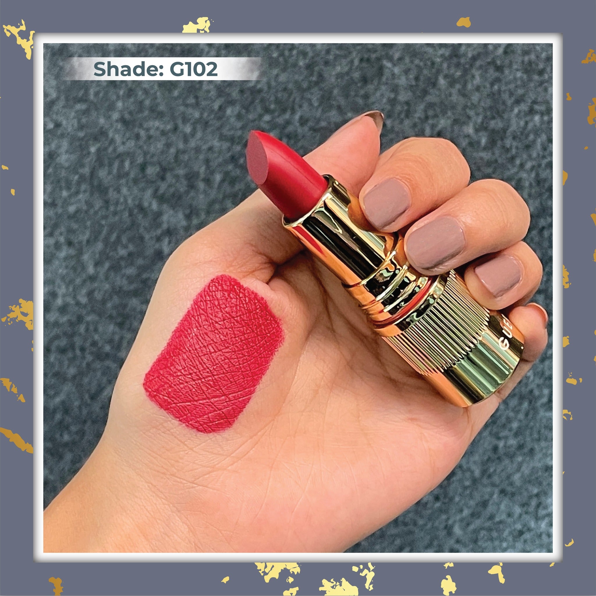 Guerniss Soft Burnt Matte Lipstick – Best Long-Lasting Matte Lipstick