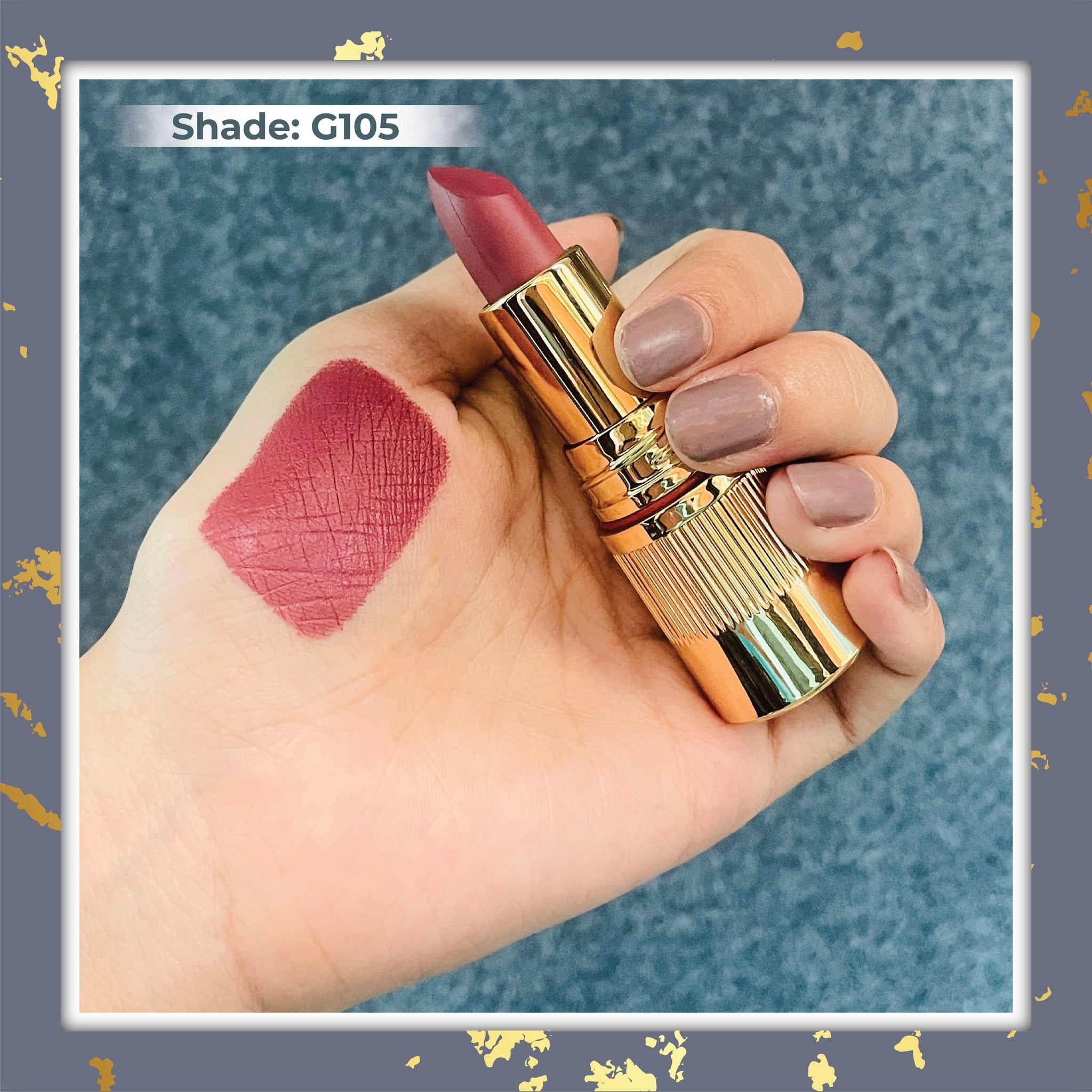 Guerniss Soft Burnt Matte Lipstick – Best Long-Lasting Matte Lipstick