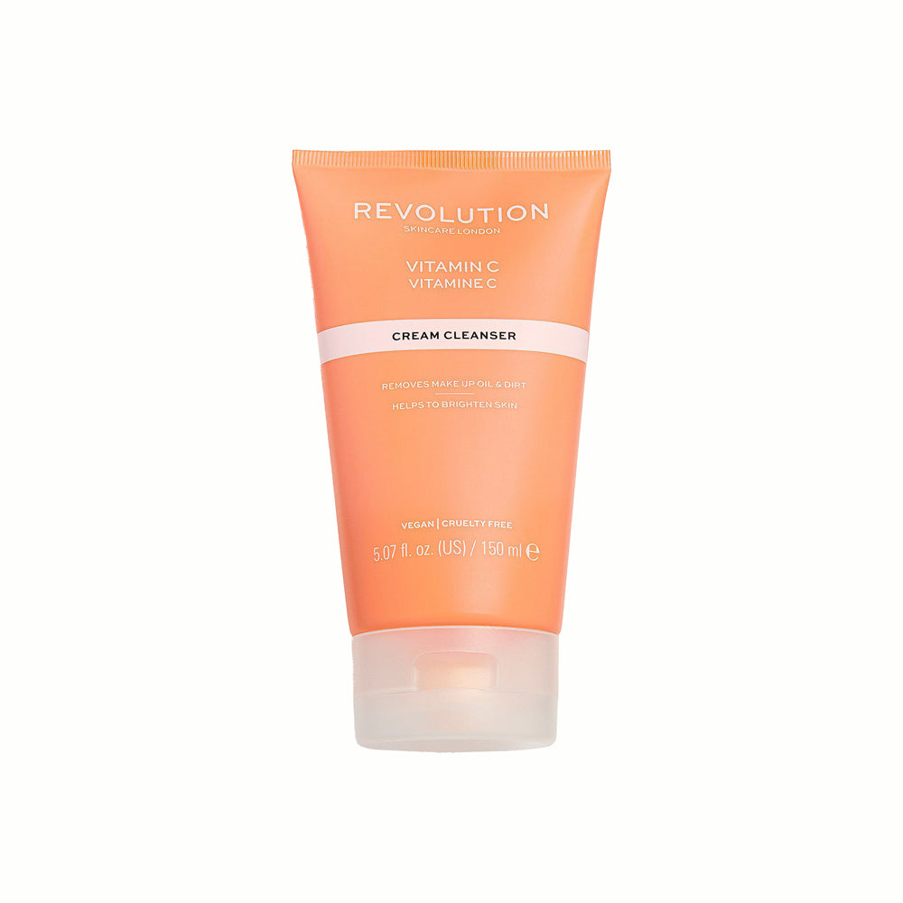 Makeup Revolution Skincare Vitamin C Glow Cream Cleanser