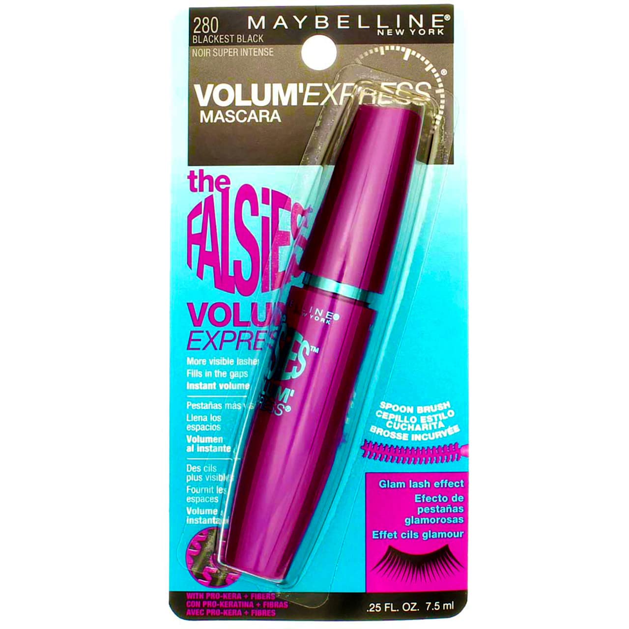 Maybelline Volum Express The Falsies Washable Mascara - 280 Blackest Black