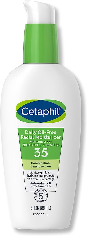 Cetaphil Daily Oil Free Facial Moisturizer SPF 35