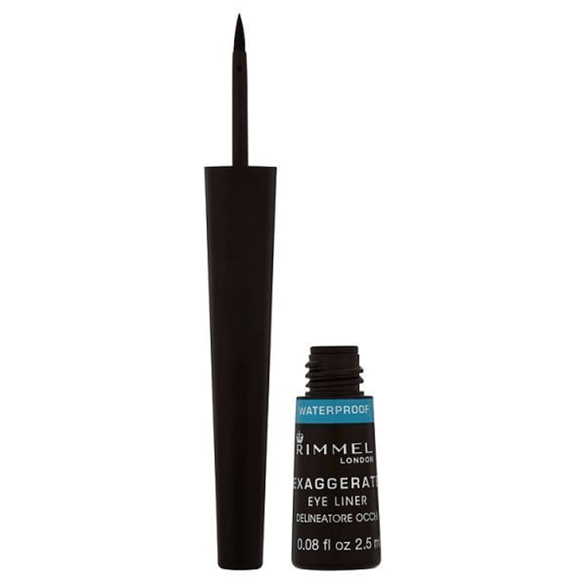 Rimmel Exaggerate Hydrofuge Waterproof Eye Liner Pot- 003 Black