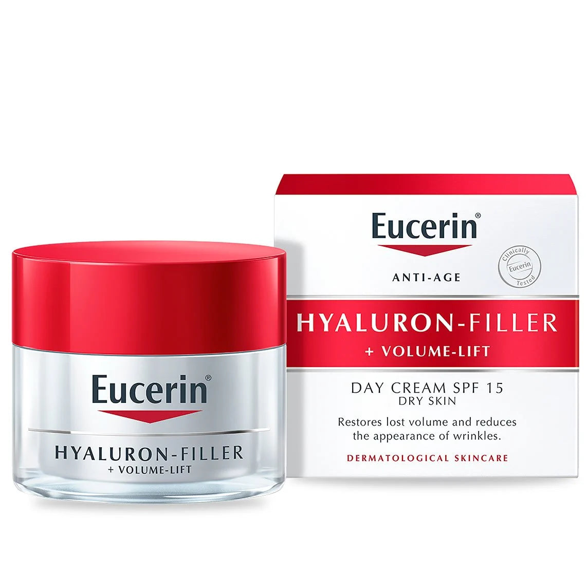 Eucerin Hyaluron-Filler + Volume Lift Day SPF 15 for dry skin