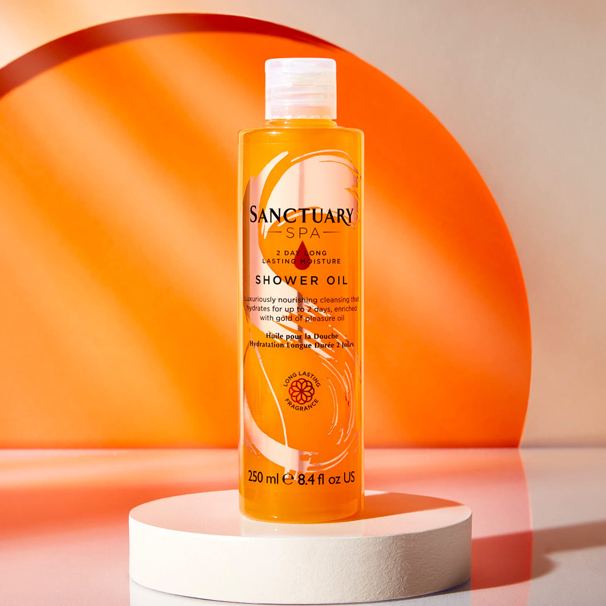 Sanctuary Spa Shower Gel, Vegan Body Wash, Cruelty Free, 250 ml