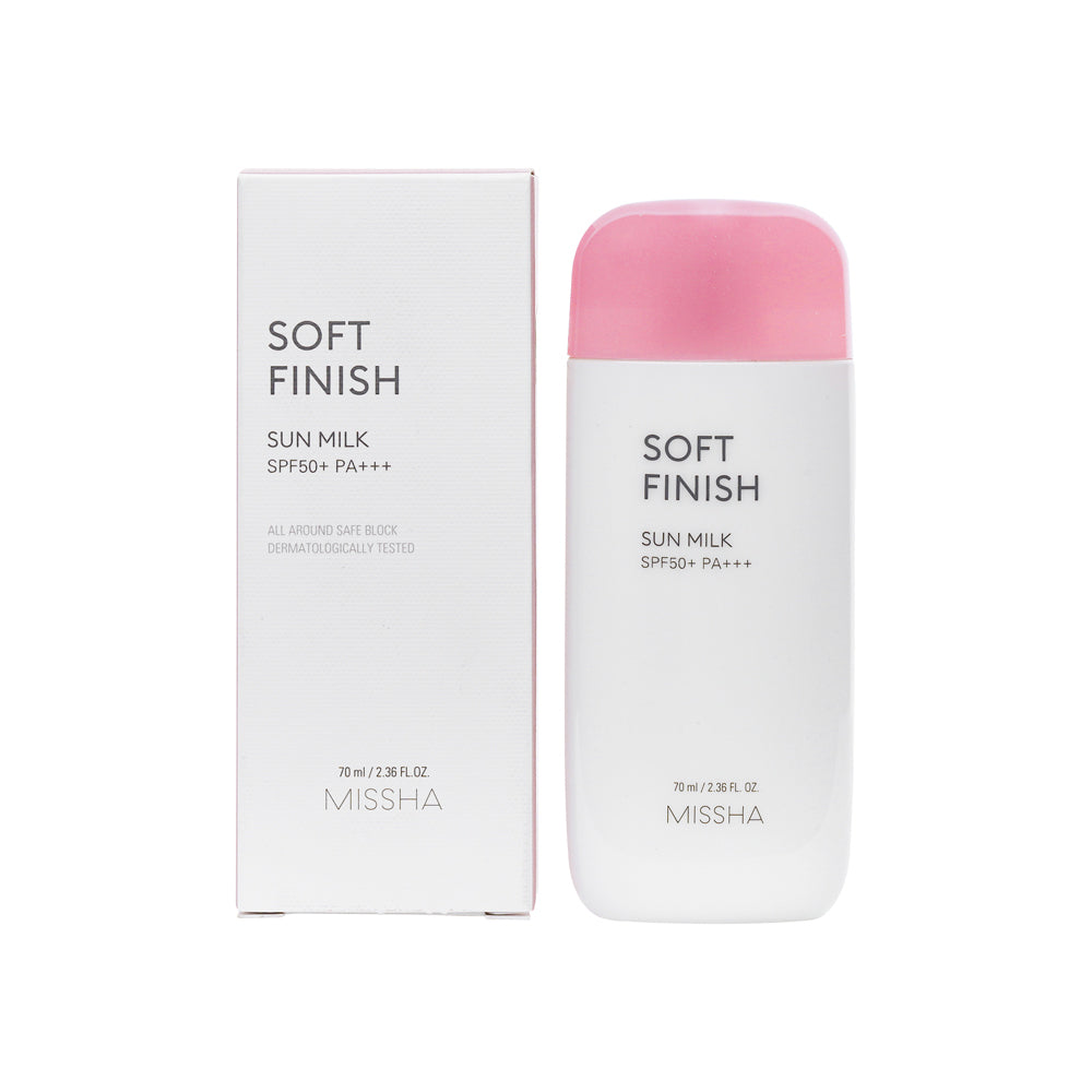 Missha All Around Safe Block Soft Finish Sun Milk SPF50+ Or PA+++ - 70ml
