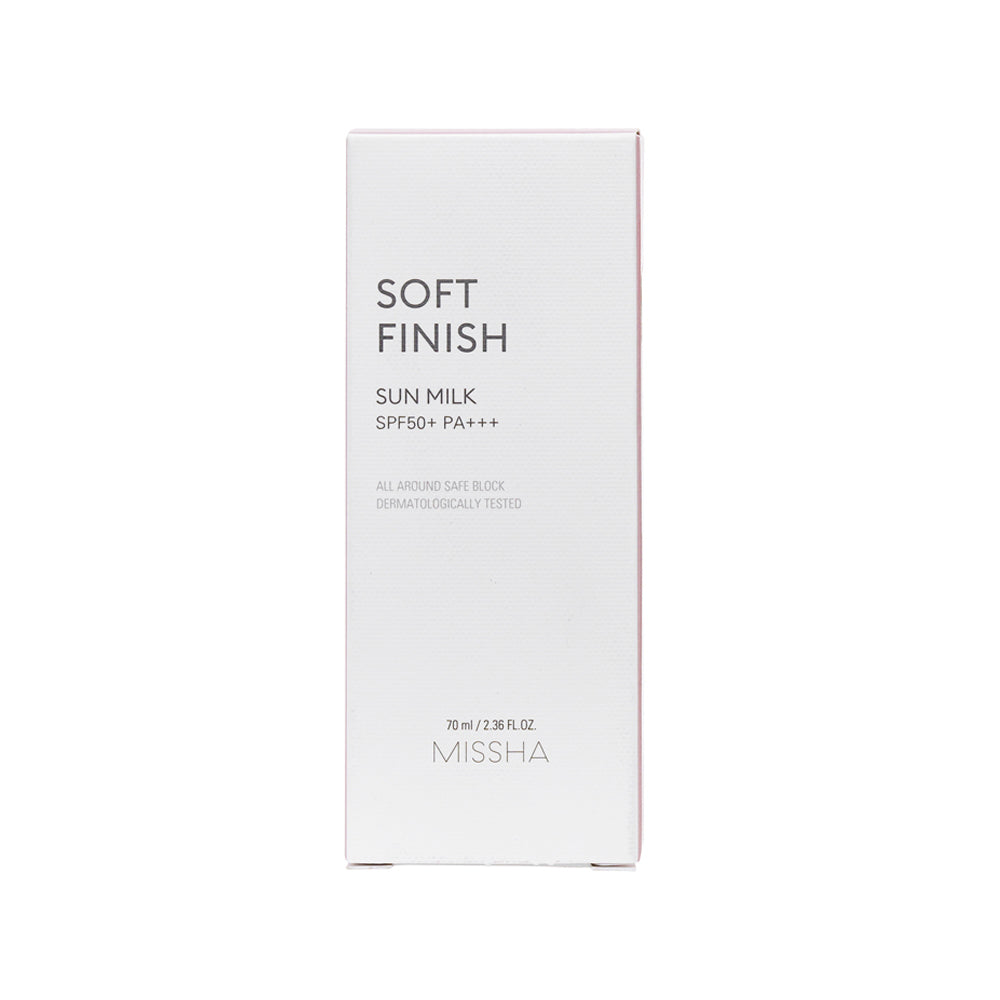 Missha All Around Safe Block Soft Finish Sun Milk SPF50+ Or PA+++ - 70ml