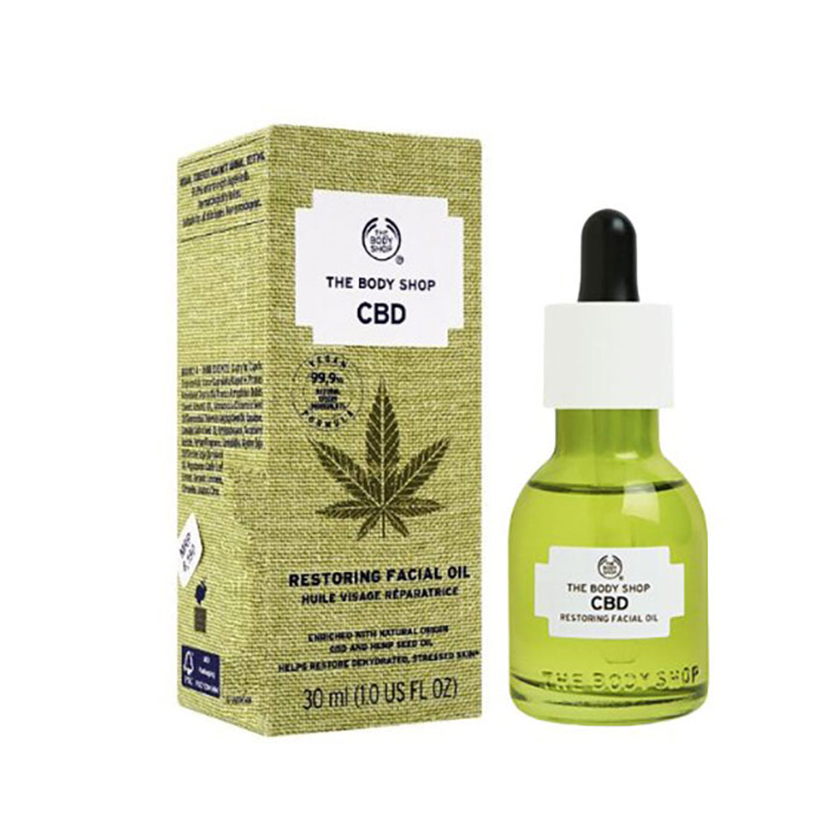 The Body Shop CBD Restoring Facial Oil 30ml