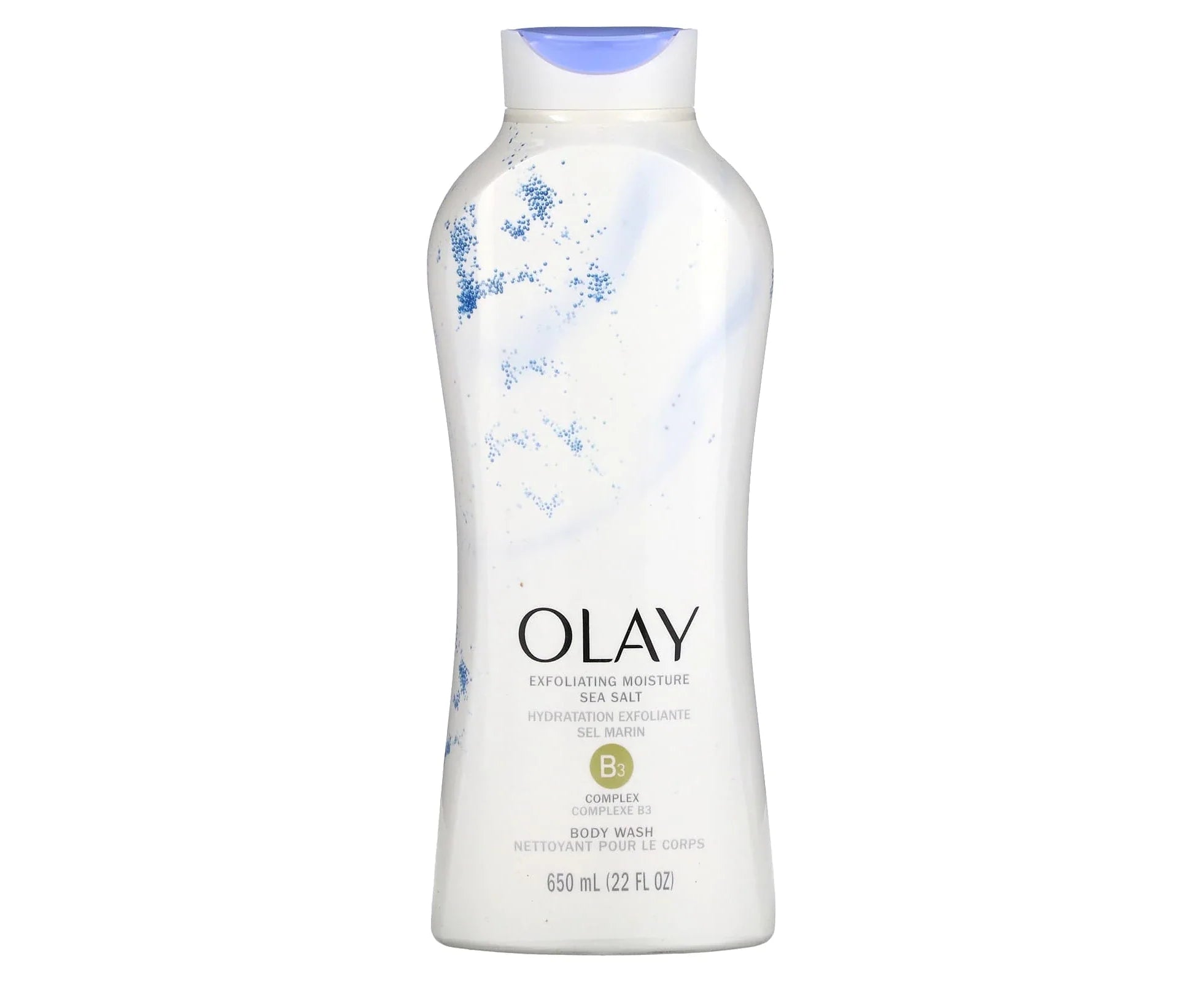 Olay Exfoliating Moisture Sea Salt Body Wash 650ml