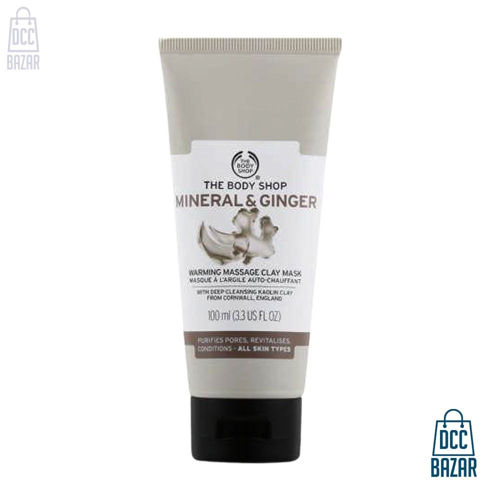 The Body Shop Mineral & Ginger Warming Massage Clay Mask 100ml