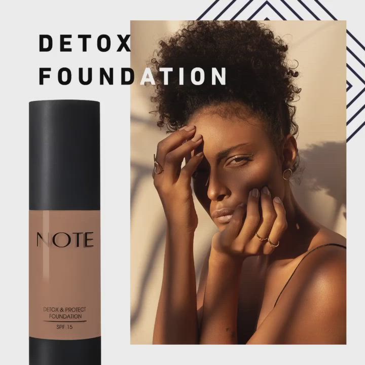 Note Detox & Protect Foundation SPF 15