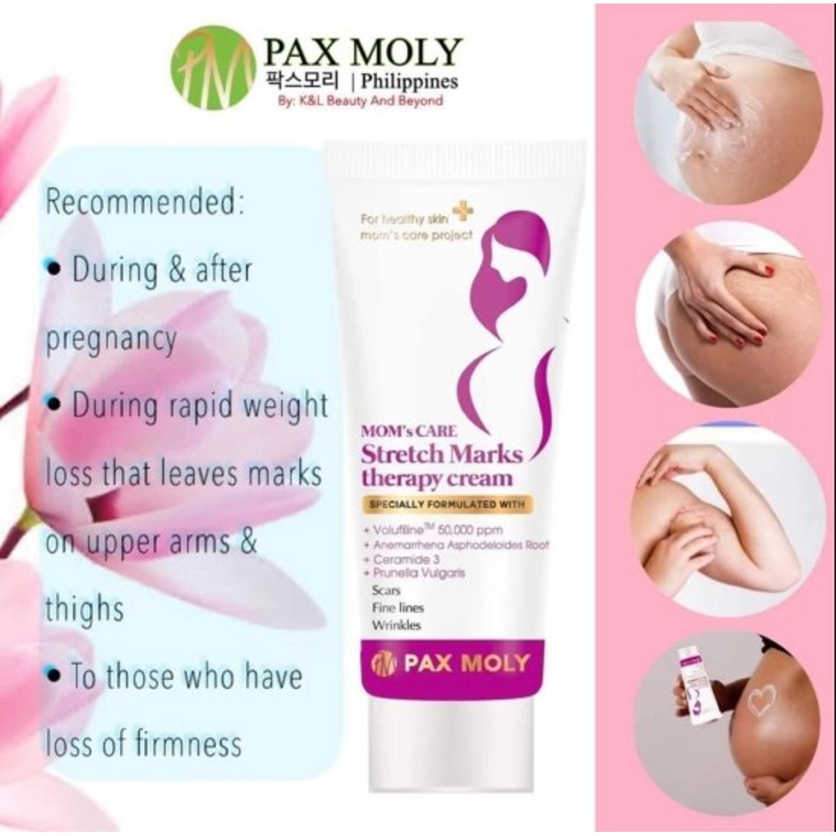 Pax Moly Mom's Care Stretch Marks Therapy Cream - 70 gm