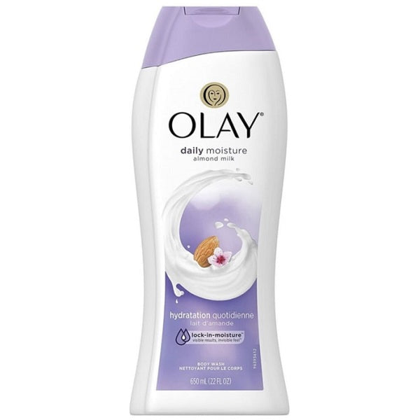 Olay Hydrating Clean Almond Milk Body Wash 650ml