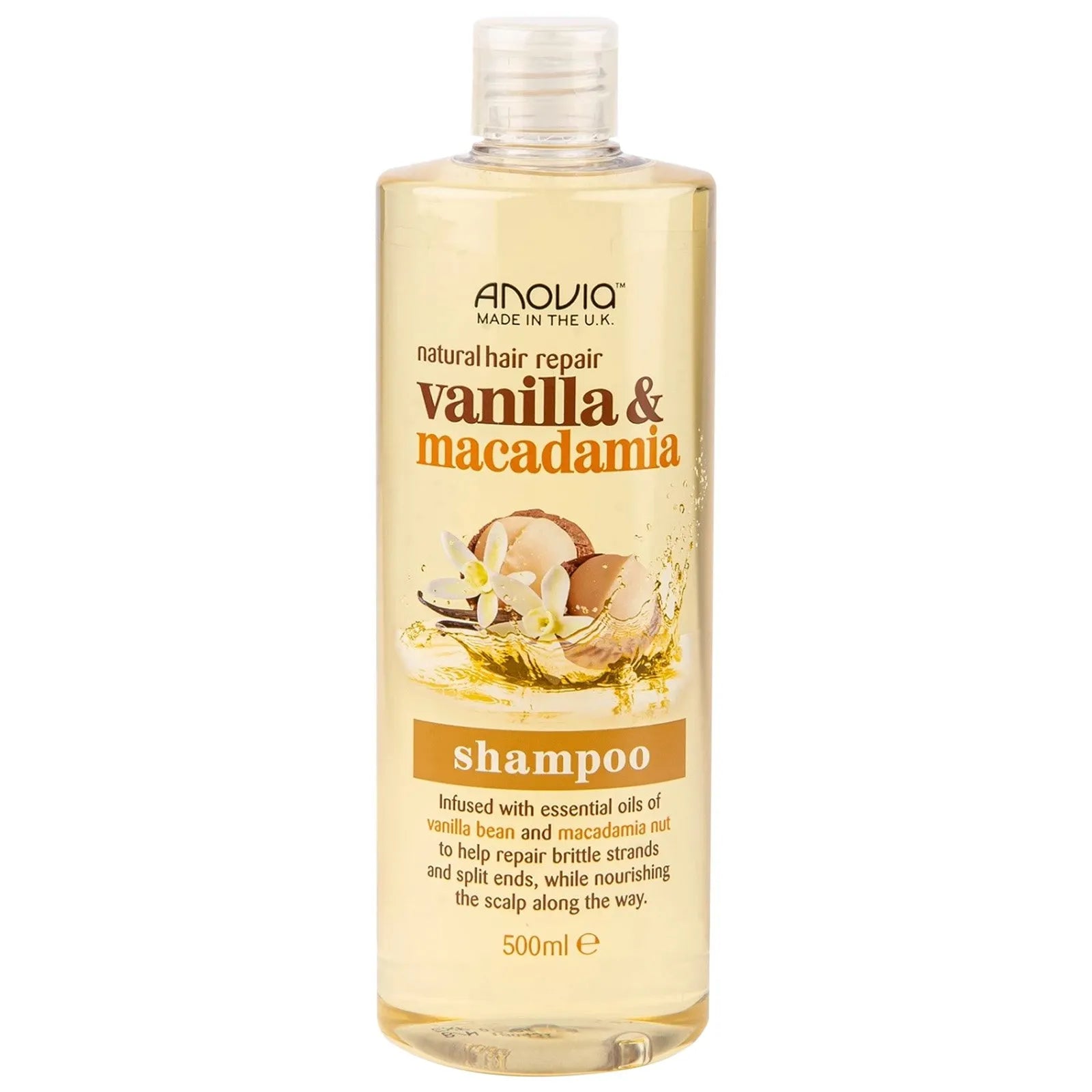 Anovia Vanilla & Macadamia Shampoo 415ml