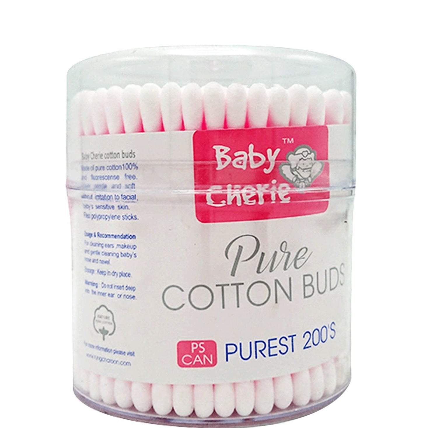Baby Cherie Pure Cotton Buds 200's