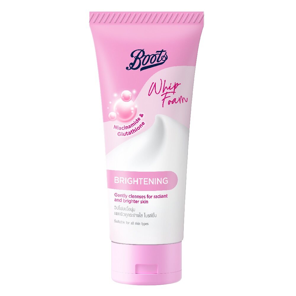 Boots Niacinamide & Glutathione Brightening Whip Foam 100ml