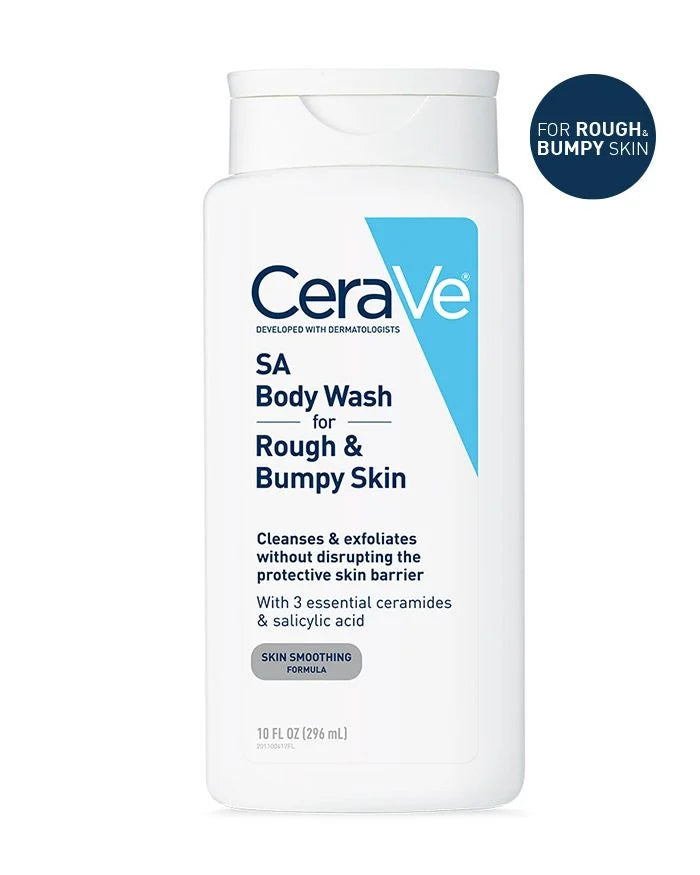 Cerave Body Wash for Rough and Bumpy Skin