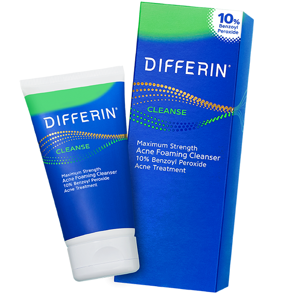 Differin 5% Benzoyl Peroxide Acne Treatment Deep Cleanser 118ml