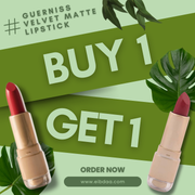 Guerniss Rouge Allure Velvet Matte Lipstick (BUY 1 GET 1)