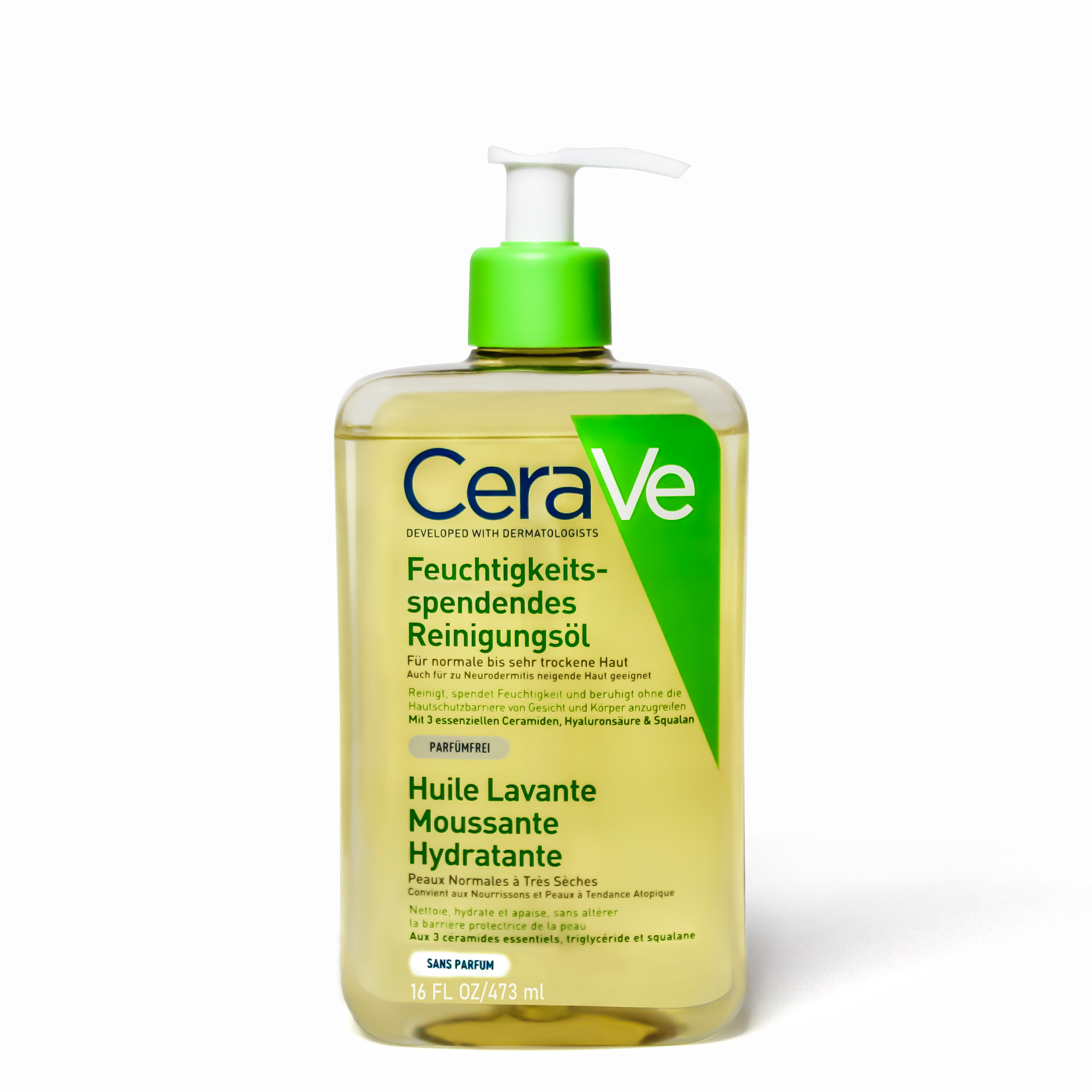 Cerave Moisturising Foaming Cleansing Oil 473ml