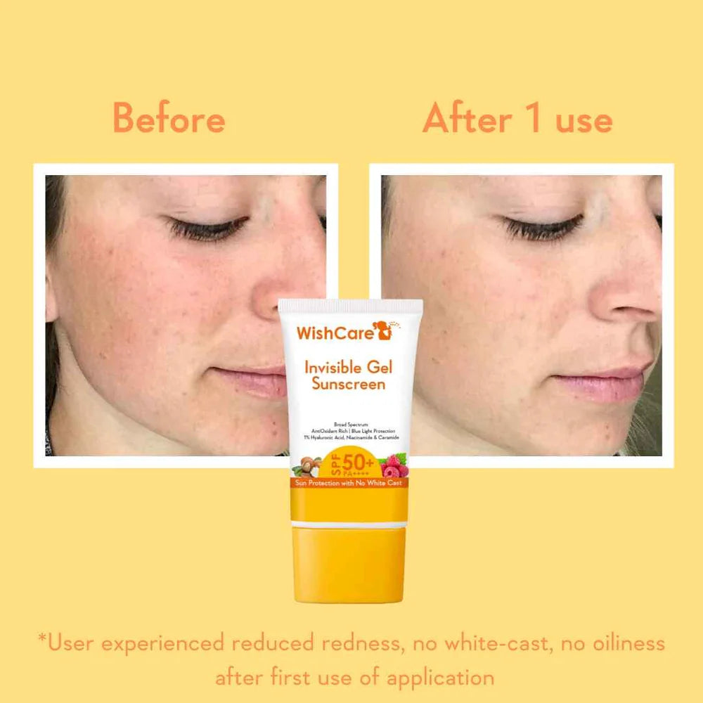 WishCare Invisible Gel Sunscreen SPF 50+ PA+++ – 50g