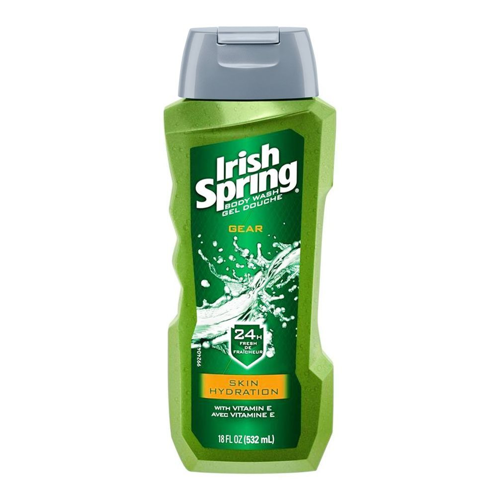 Irish Spring Skin Hydration 24H Fresh Gear Body Wash 532ml