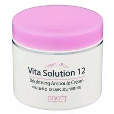 Jigott Vita Solution 12 Brightening Ampoule Cream -100ml.