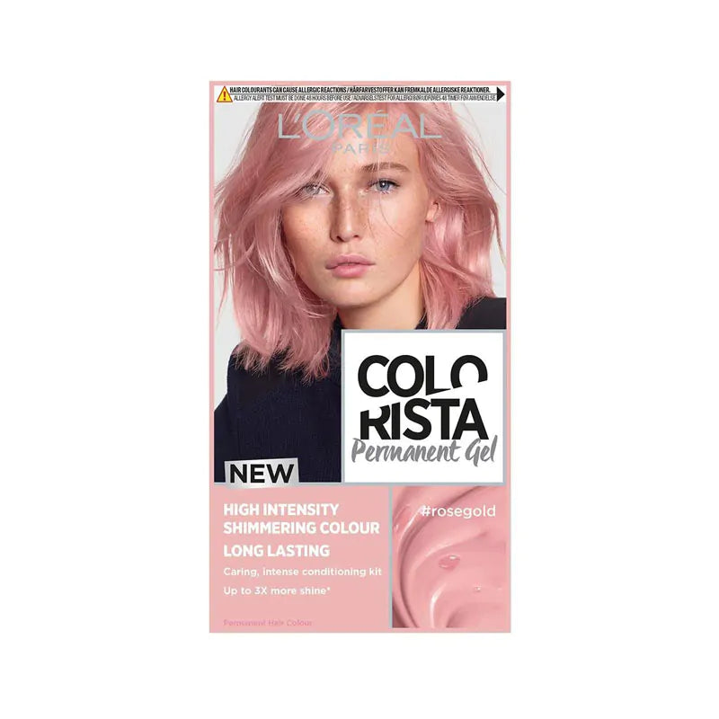 L'Oreal Colorista Permanent Gel Hair Colour - Rosegold