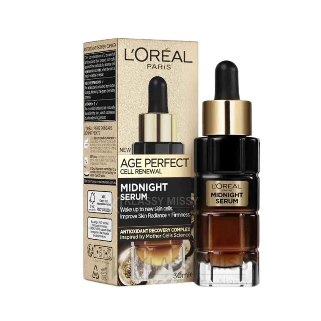L'Oreal Age Perfect Cell Renew Midnight Serum 30ml