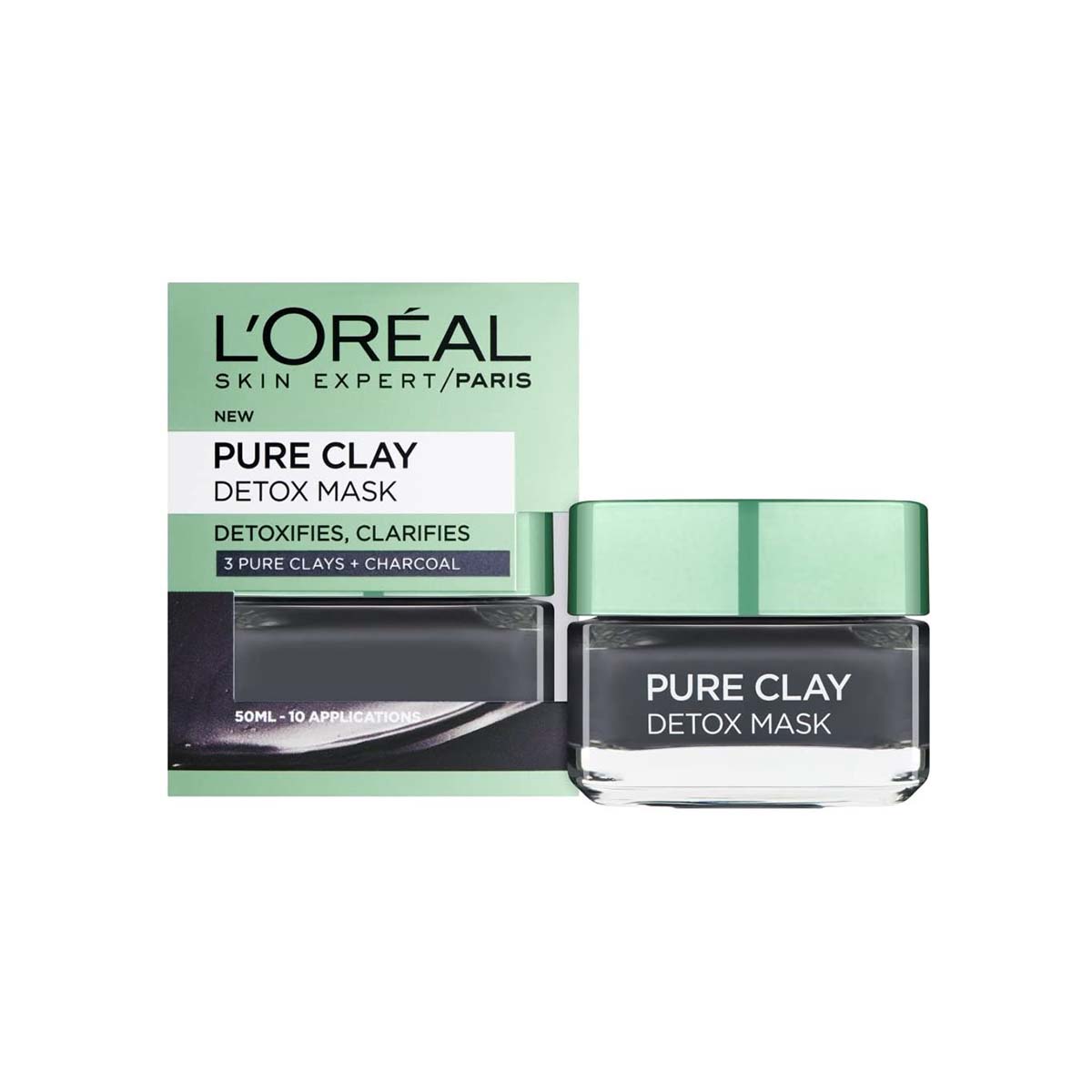 LOreal Pure Clay Detox Mask 50ml