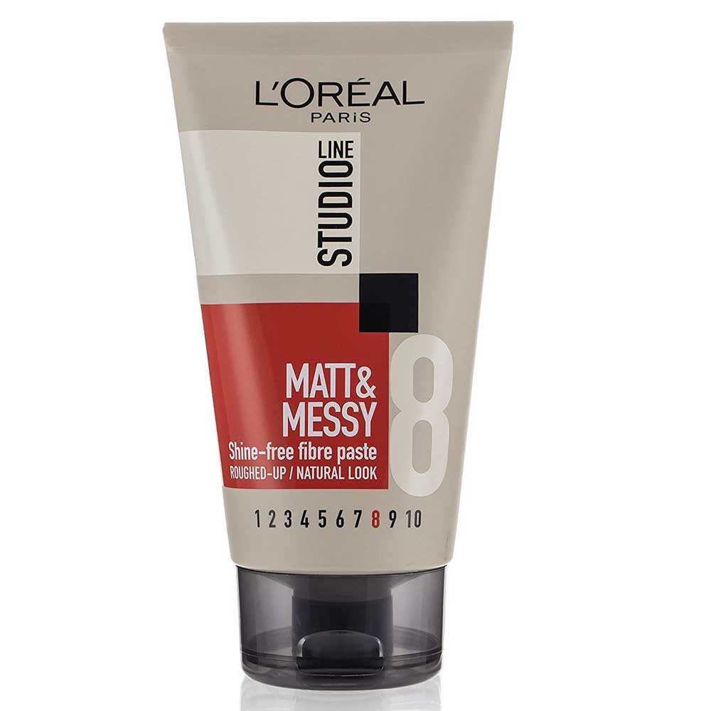 Loreal Matt & Messy Shine Free Fibre Paste Natural Look Roughed Up 150ml