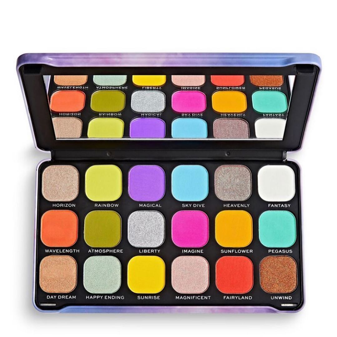 Makeup Revolution Forever Flawless Halloween Rainbow Shadow Palette