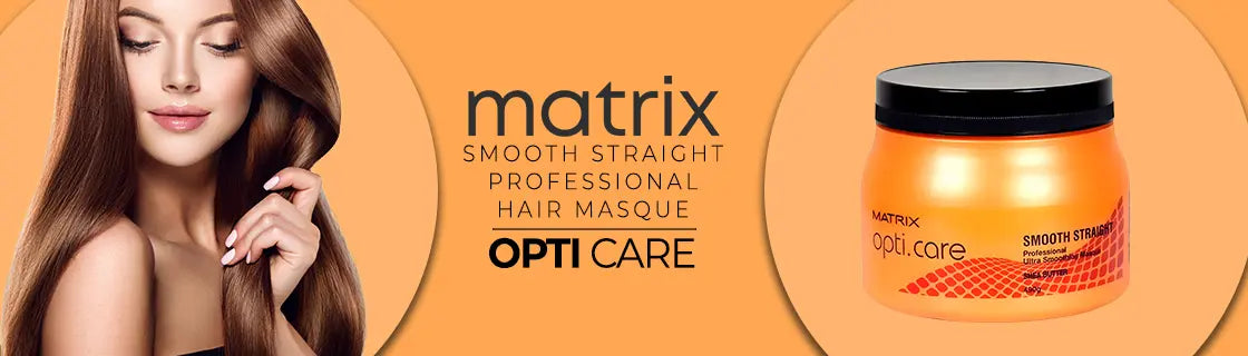 Matrix Smooth Straight Shea Butter Professional For Ultra Smoothing Hair Mask 490g