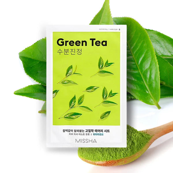 Missha Airy Fit Sheet Mask [Green Tea] - 19gm