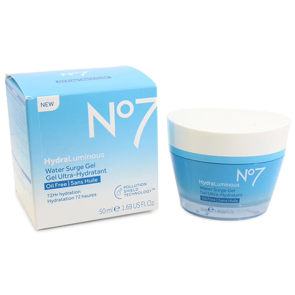 Boots No7 Hydra Luminous Water Surge Gel Oil Free 50ml