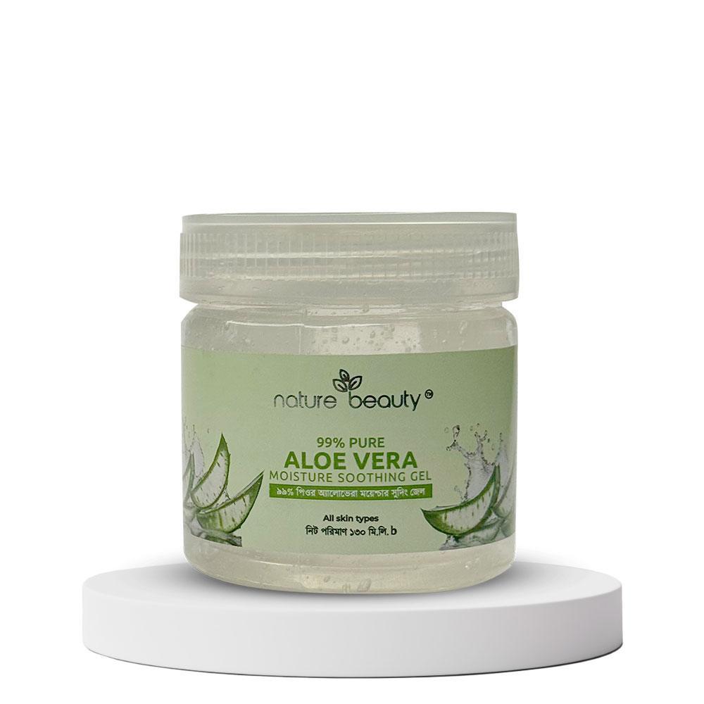 Nature Beauty Aloe Vera  Moisture Soothing Gel (130ml)