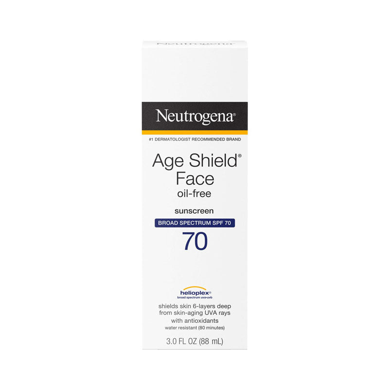 Neutrogena Age Shield Face Oil Free Sunscreen SPF70 88ml